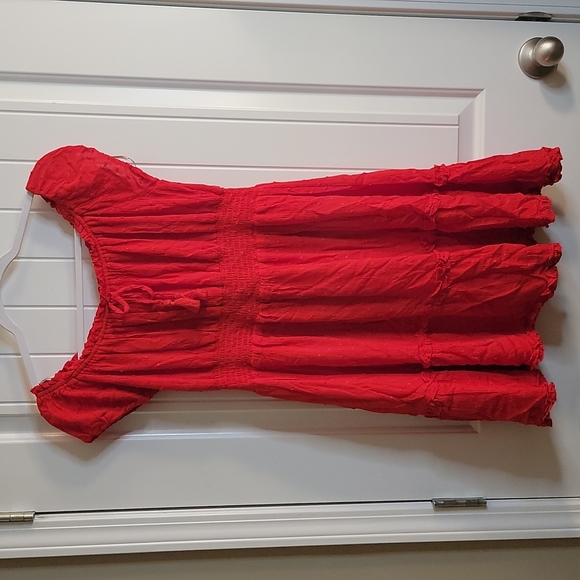 In Bloom Dresses & Skirts - In BLOOM babydoll pompom dress BNWT Size Large